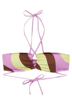 PULL & BEAR Patchwork - Bikinitop - Pink -PULL BEAR Winkel 462a87340fa442b3bb3db6890cb3fc00