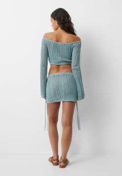 PULL & BEAR Off-The-Shoulder- Trui - Mint 7 PULL & BEAR Off-The-Shoulder- Trui - Mint -PULL BEAR Winkel 4657e0d70b444c09a5dcf6b54a9ad35d