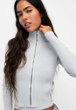 PULL & BEAR Vest - Light Grey -PULL BEAR Winkel 4658d44b67464759bfbad39b9467d216