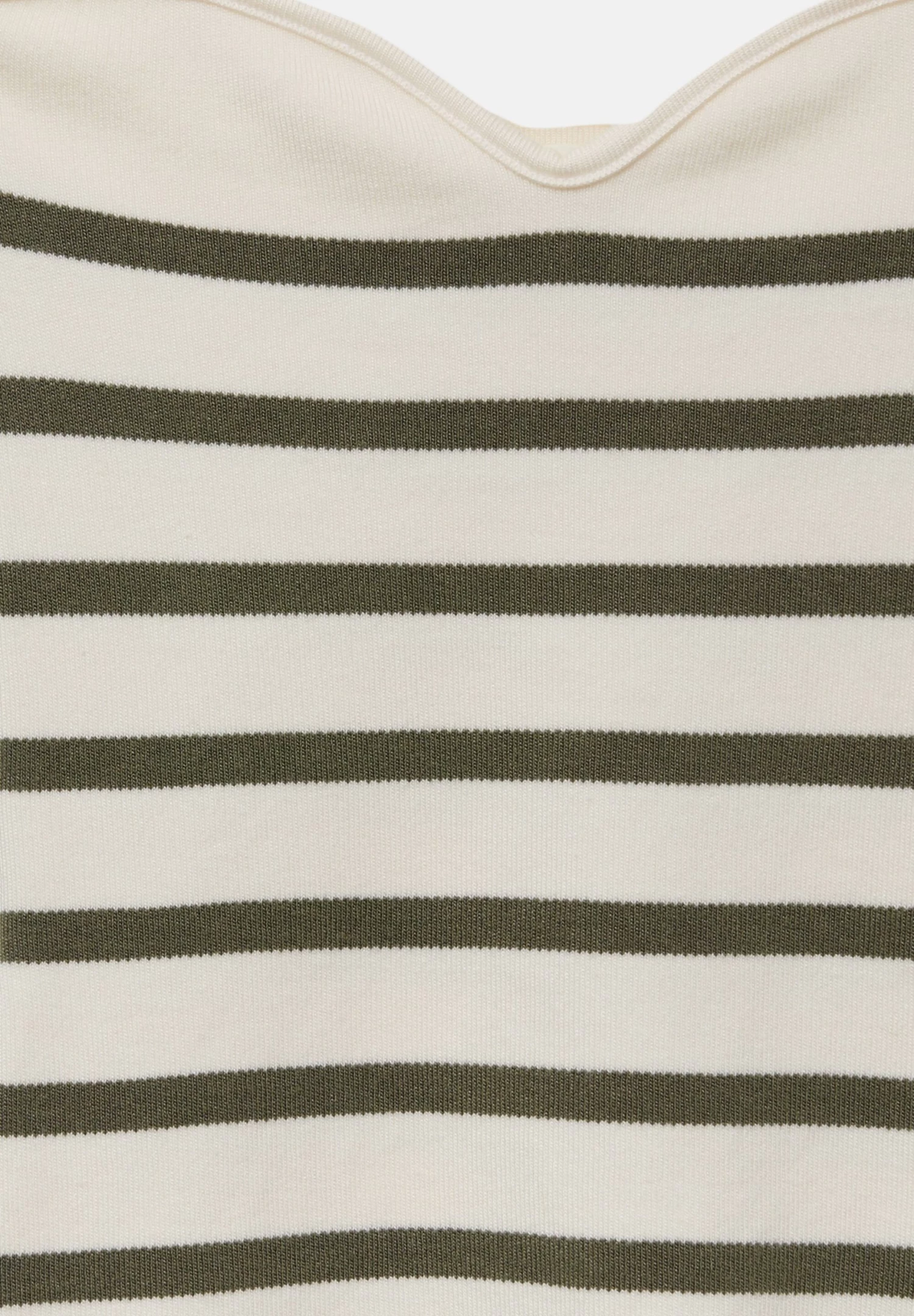 PULL & BEAR Bandeau- Top - Khaki 6 PULL & BEAR Bandeau- Top - Khaki - Afbeelding 6