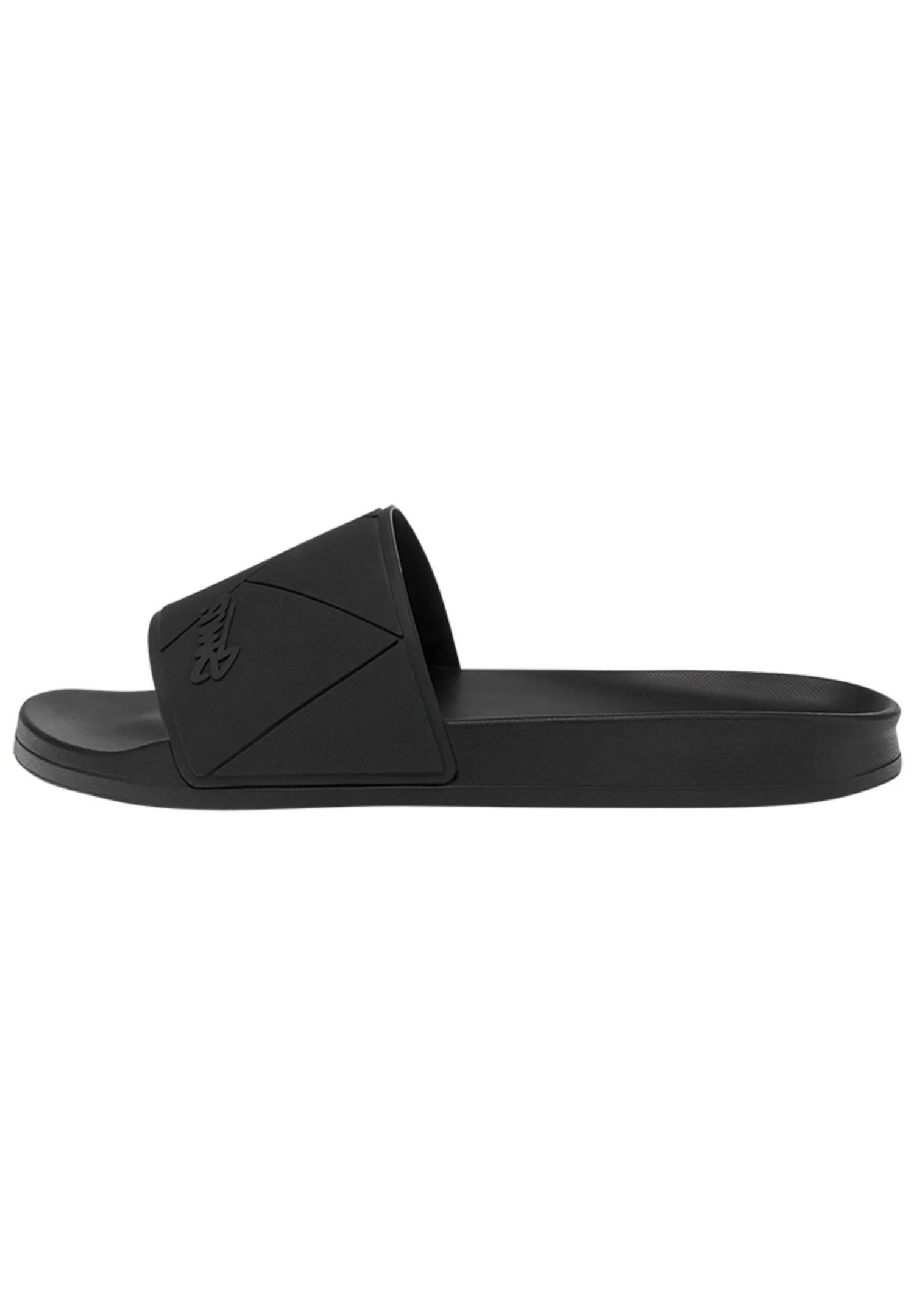 PULL & BEAR Gummierte Stwd - Badslippers - Black 1 PULL & BEAR Gummierte Stwd - Badslippers - Black