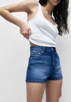 PULL & BEAR High Waist- Jeansshort - Bluegrey 10 PULL & BEAR High Waist- Jeansshort - Bluegrey -PULL BEAR Winkel 4c459ac275ea44a39978ba610115ea0e