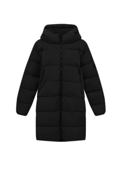 PULL & BEAR Basic- Winterjas - Mottled Black -PULL BEAR Winkel 4c8ac110ffa54675b4e260520e47f5da