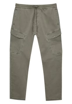PULL & BEAR With Pockets - Trainingsbroek - Khaki -PULL BEAR Winkel 4d418f932f4f481ba1eac56a0b84fde7