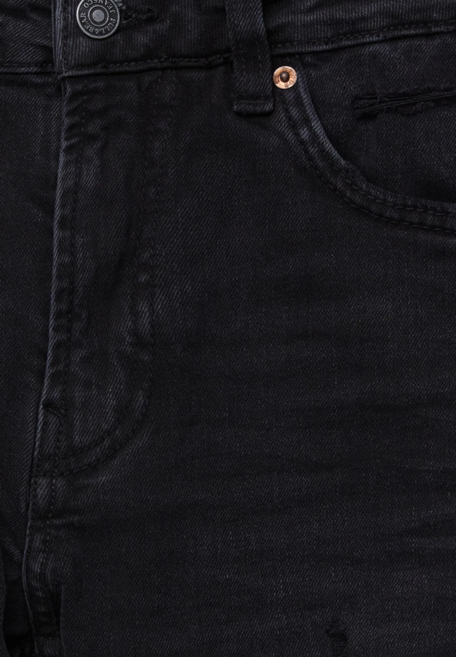 PULL & BEAR Basic- Slim Fit Jeans - Mottled Dark Grey 7 PULL & BEAR Basic- Slim Fit Jeans - Mottled Dark Grey - Afbeelding 7