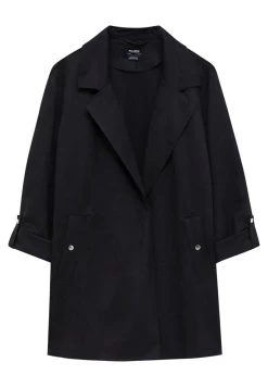 PULL & BEAR Jacket - Mantel - Black -PULL BEAR Winkel 4db4f641895a44a59bcfba733dd6b16d