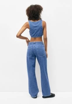 PULL & BEAR Cropped Striped - Bodywarmer - Blue Denim 9 PULL & BEAR Cropped Striped - Bodywarmer - Blue Denim -PULL BEAR Winkel 4df4687383304b43b0f96f183024c843