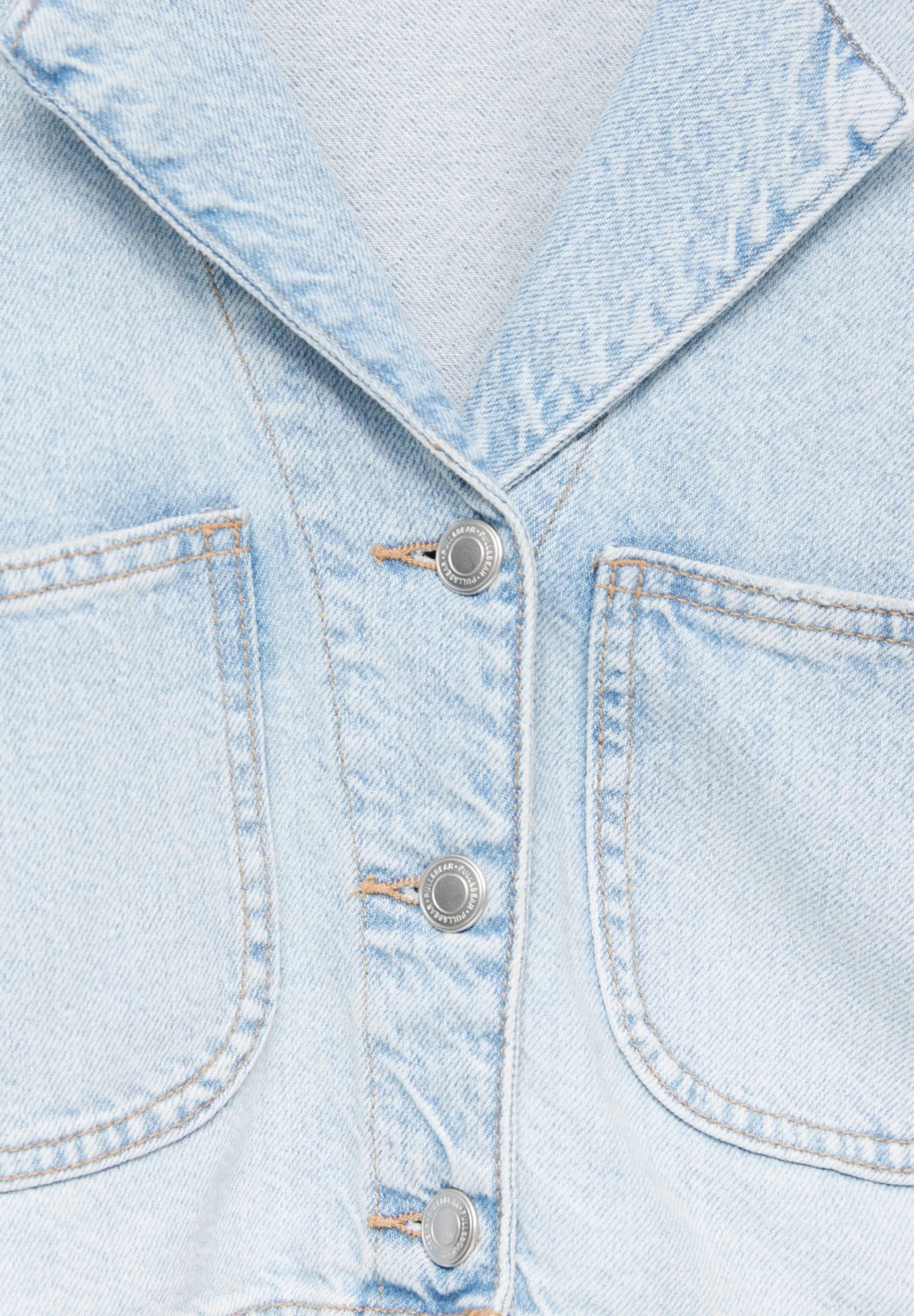 PULL & BEAR Cropped- Spijkerjas - Light-Blue 6 PULL & BEAR Cropped- Spijkerjas - Light-Blue - Afbeelding 6