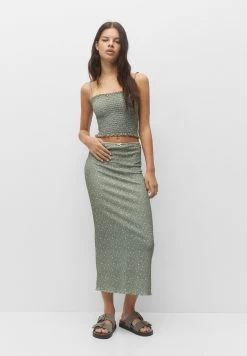 PULL & BEAR Floral-Midi - Kokerrok - Green 11 PULL & BEAR Floral-Midi - Kokerrok - Green -PULL BEAR Winkel 4ed58d4c9ba3478f9f4d4fee27084352