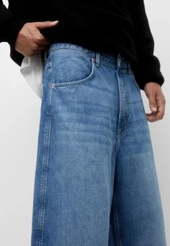 PULL & BEAR Baggy Fit Extra Wide-Leg-Bermuda - Jeansshort - Blue Denim -PULL BEAR Winkel 4f80089e91ba48b1abb4c3517cf01535