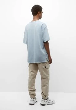 PULL & BEAR Basic Joggers - Cargobroek - Sand -PULL BEAR Winkel 4fc6334230174a2c94871d080f3d912c