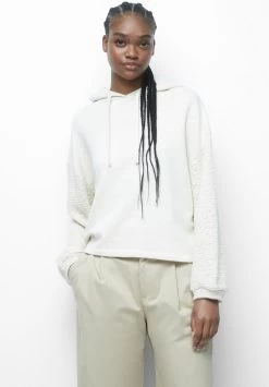 PULL & BEAR Crochet - Hoodie - Beige