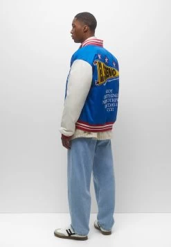 PULL & BEAR Varsity- Bomberjacks - Blue -PULL BEAR Winkel 5172b912f5784f7e80ae77cf714eac06