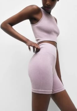 PULL & BEAR Comfort Cycling - Shorts - Lilac -PULL BEAR Winkel 520cfae0519648f68e7b65f0a2e9a8a2