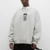 PULL & BEAR Insect - Sweater - White