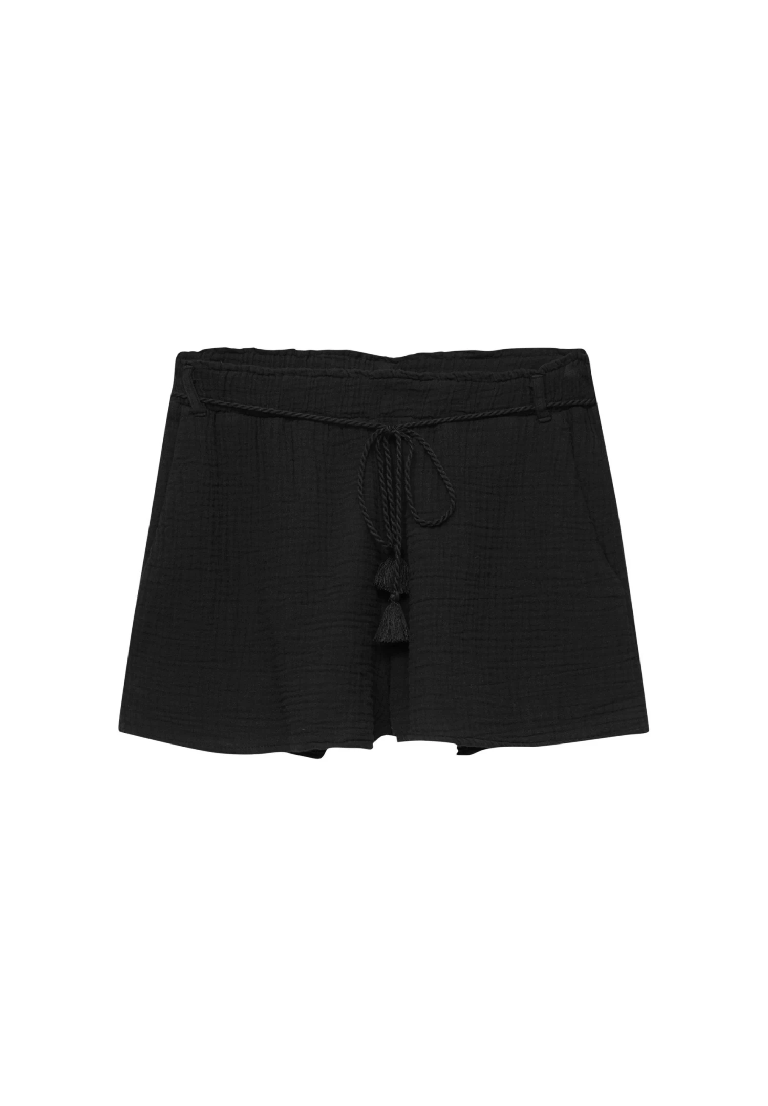 PULL & BEAR Flowing- Shorts - Black 5 PULL & BEAR Flowing- Shorts - Black - Afbeelding 5