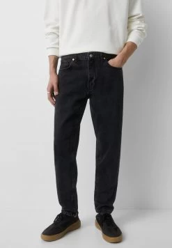 PULL & BEAR Coloured Standard - Slim Fit Jeans - Black