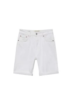 PULL & BEAR Jeansshort - White -PULL BEAR Winkel 54b3106e190b4622aaf76ec1f76eb5aa