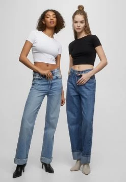 PULL & BEAR 2 Pack Short Sleeve - T-Shirt Basic - White