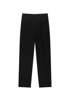 PULL & BEAR Darted Smart - Broek - Black -PULL BEAR Winkel 559ce688fe834d65b38feced91740823
