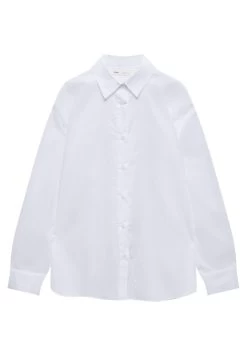 PULL & BEAR Basic-Popelin - Overhemdblouse - White -PULL BEAR Winkel 565df0c3dfa14083a9a6b2f3824a45c8