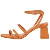 PULL & BEAR Strappy Heeled - Sandalen - Orange
