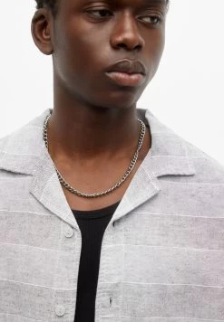 PULL & BEAR Short Sleeve Rustic- Overhemd - Grey -PULL BEAR Winkel 57fc70e8ef48404dbbd569f141f3b124