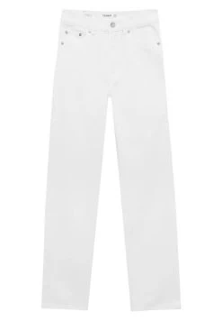 PULL & BEAR Mom - Jeans Tapered Fit - White -PULL BEAR Winkel 59b9fb9ffb3244bfa399e5a2127ee2fa
