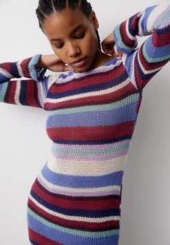 PULL & BEAR Short- Gebreide Jurk - Blue 9 PULL & BEAR Short- Gebreide Jurk - Blue -PULL BEAR Winkel 59f5ace455024ea5b64c8588bbdca136