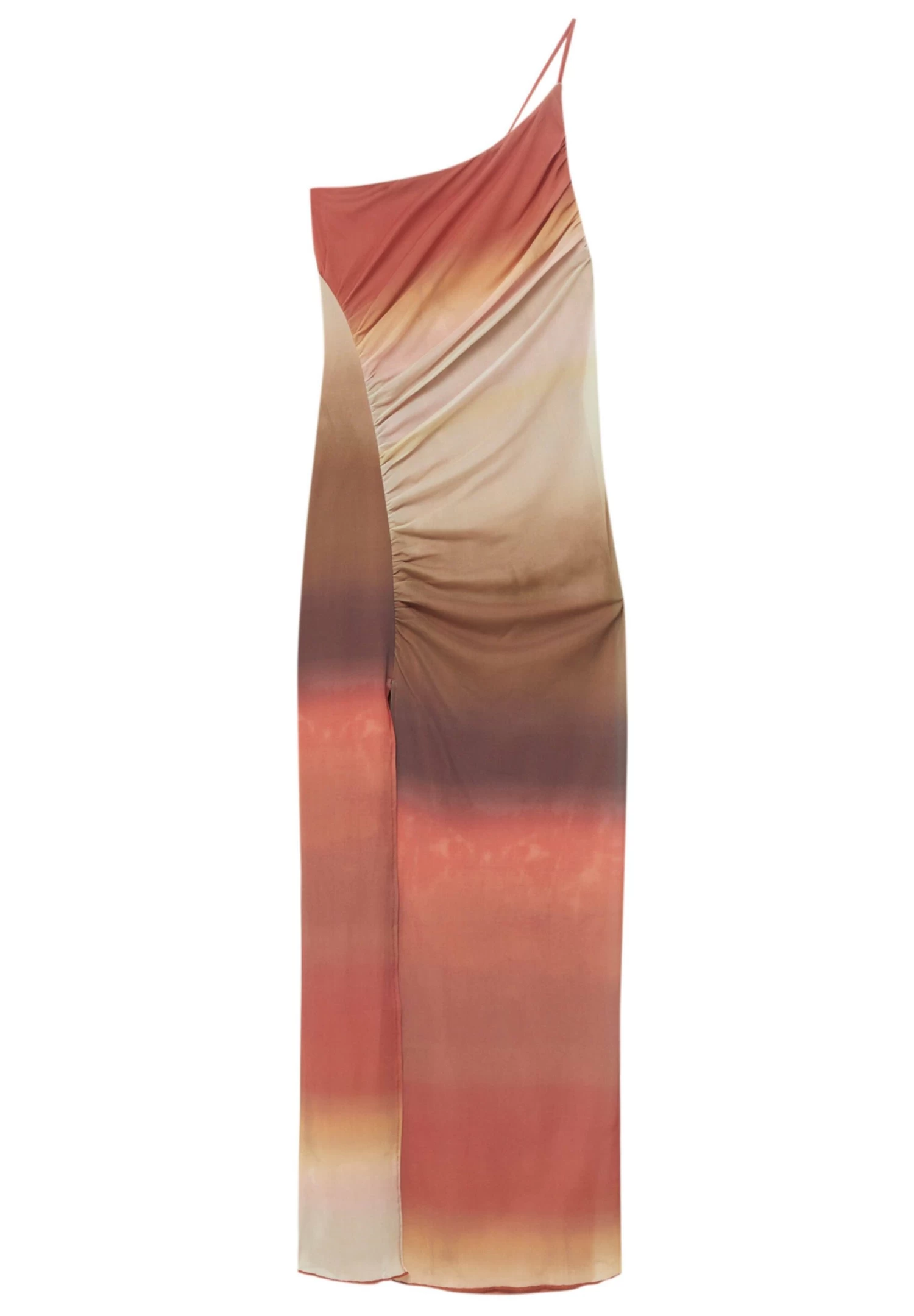 PULL & BEAR Long - Maxi-Jurk - Brown 5 PULL & BEAR Long - Maxi-Jurk - Brown - Afbeelding 5