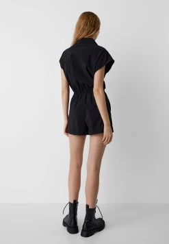 PULL & BEAR Short - Jumpsuit - Black -PULL BEAR Winkel 5c122ef0f5774b5cbaceeeca51c9ebd1