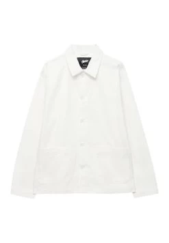 PULL & BEAR Utility Worker - Lichte Jas - White -PULL BEAR Winkel 5c358f51ddc048a2985685e22da7512d
