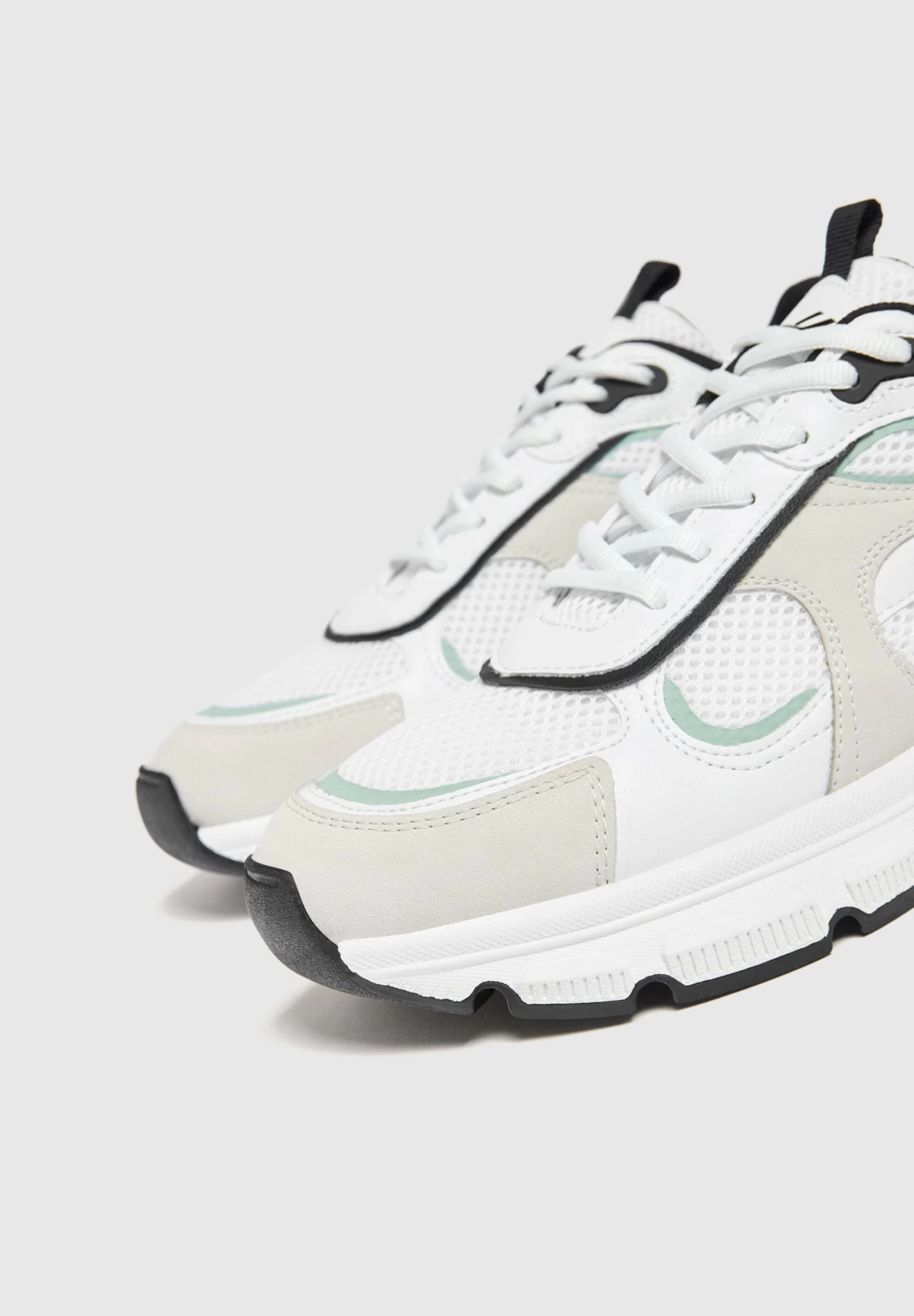 PULL & BEAR Mit Dicker Sohle - Sneakers Laag - Mottled Black 5 PULL & BEAR Mit Dicker Sohle - Sneakers Laag - Mottled Black - Afbeelding 5