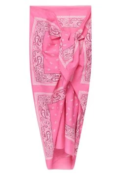 PULL & BEAR Printed Bandana-Style Sarong - Strandaccessoire - Pink -PULL BEAR Winkel 5cfd12c7ccde4c9193d88569ac5aa154