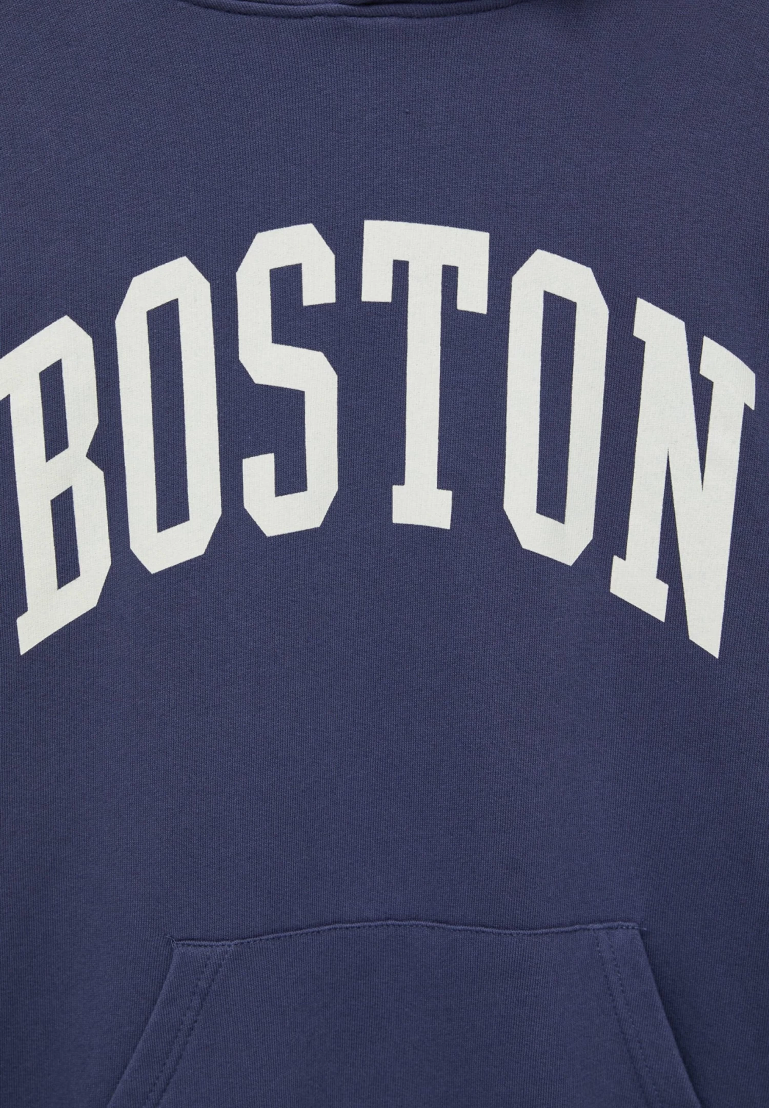 PULL & BEAR Boston University-Style - Hoodie - Dark Blue 6 PULL & BEAR Boston University-Style - Hoodie - Dark Blue - Afbeelding 6
