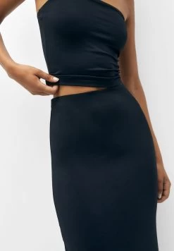 PULL & BEAR Basic-Midi - Kokerrok - Black -PULL BEAR Winkel 5d93cb9764d74ef6b944ad3a5fd6a6e1