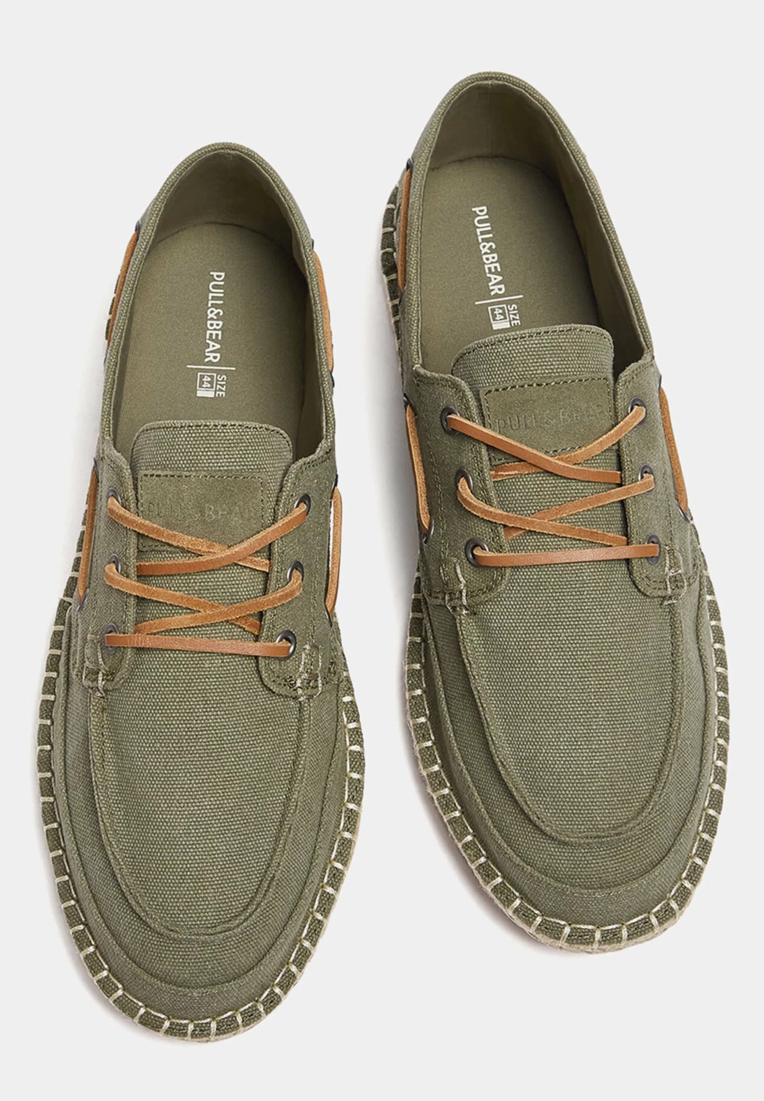 PULL & BEAR Kombinierte Segel Aus - Bootschoenen - Green 3 PULL & BEAR Kombinierte Segel Aus - Bootschoenen - Green - Afbeelding 3