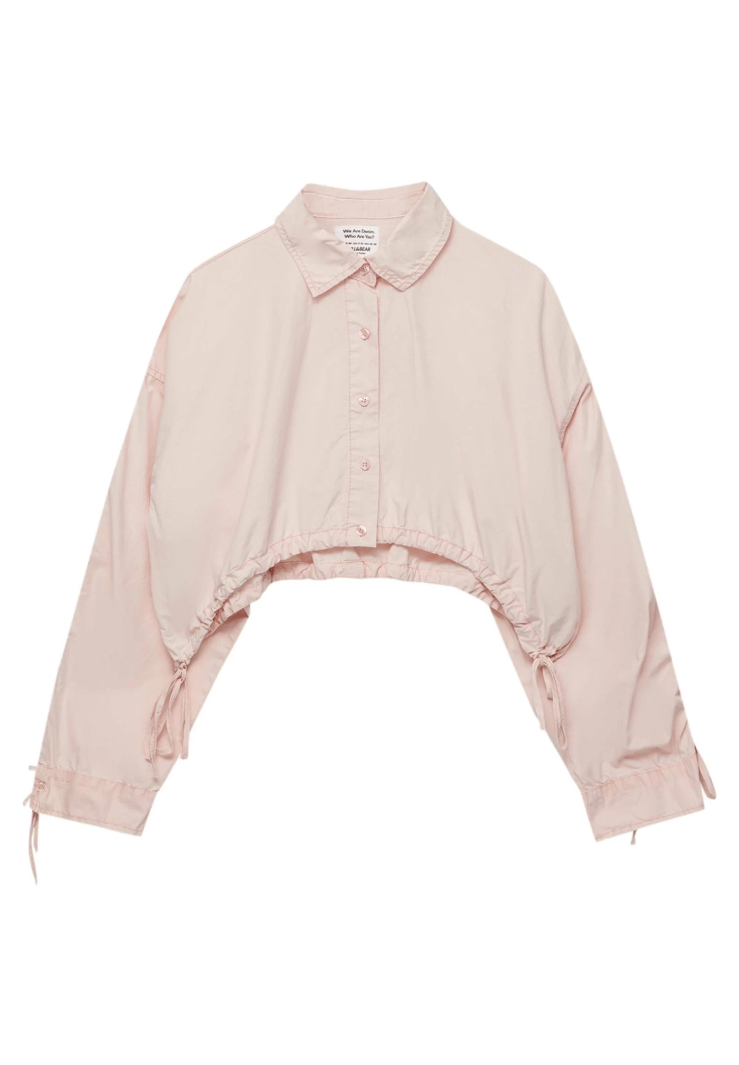 PULL & BEAR Overhemdblouse - Pink 5 PULL & BEAR Overhemdblouse - Pink - Afbeelding 5