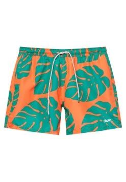 PULL & BEAR Palm Tree Print - Zwemshorts - Orange -PULL BEAR Winkel 609e51aa7d4f44aa84a99fcc408531bc