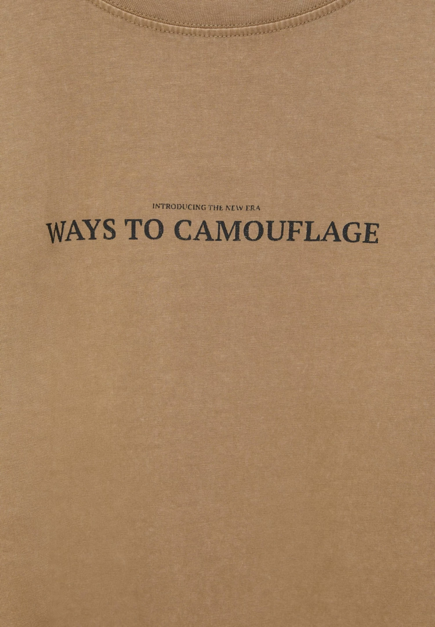 PULL & BEAR With Short Sleeves And - T-Shirt Print - Ochre 8 PULL & BEAR With Short Sleeves And - T-Shirt Print - Ochre - Afbeelding 8