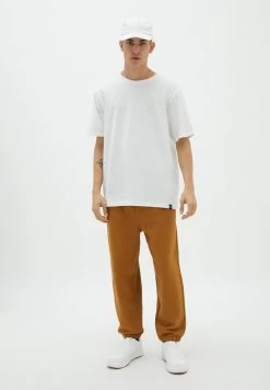 PULL & BEAR 3 Pack - T-Shirt Basic - Brown/Black/White -PULL BEAR Winkel 61d3270193c94960a8e6a41c73f09ab6