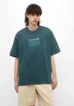 PULL & BEAR Dragon Ball Super- T-Shirt Print - Green