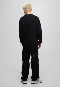 PULL & BEAR Trui - Black -PULL BEAR Winkel 64ad285c49fd4f1c933af74245b9e2f6