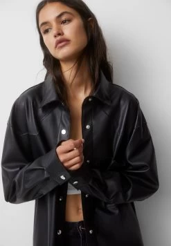 PULL & BEAR Overhemdblouse - Black -PULL BEAR Winkel 656a65978d50407499ebb4b89aad176c