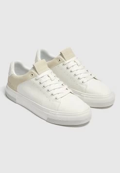 PULL & BEAR Casual Contrast - Sneakers Laag - White -PULL BEAR Winkel 6733fe194cea4bcd97c7c164a12e6dca