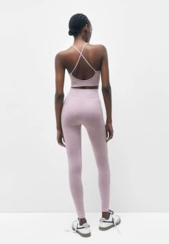 PULL & BEAR Long Faded- Legging - Lilac -PULL BEAR Winkel 6768dcdf9ade43a3807372dbed2b25fa