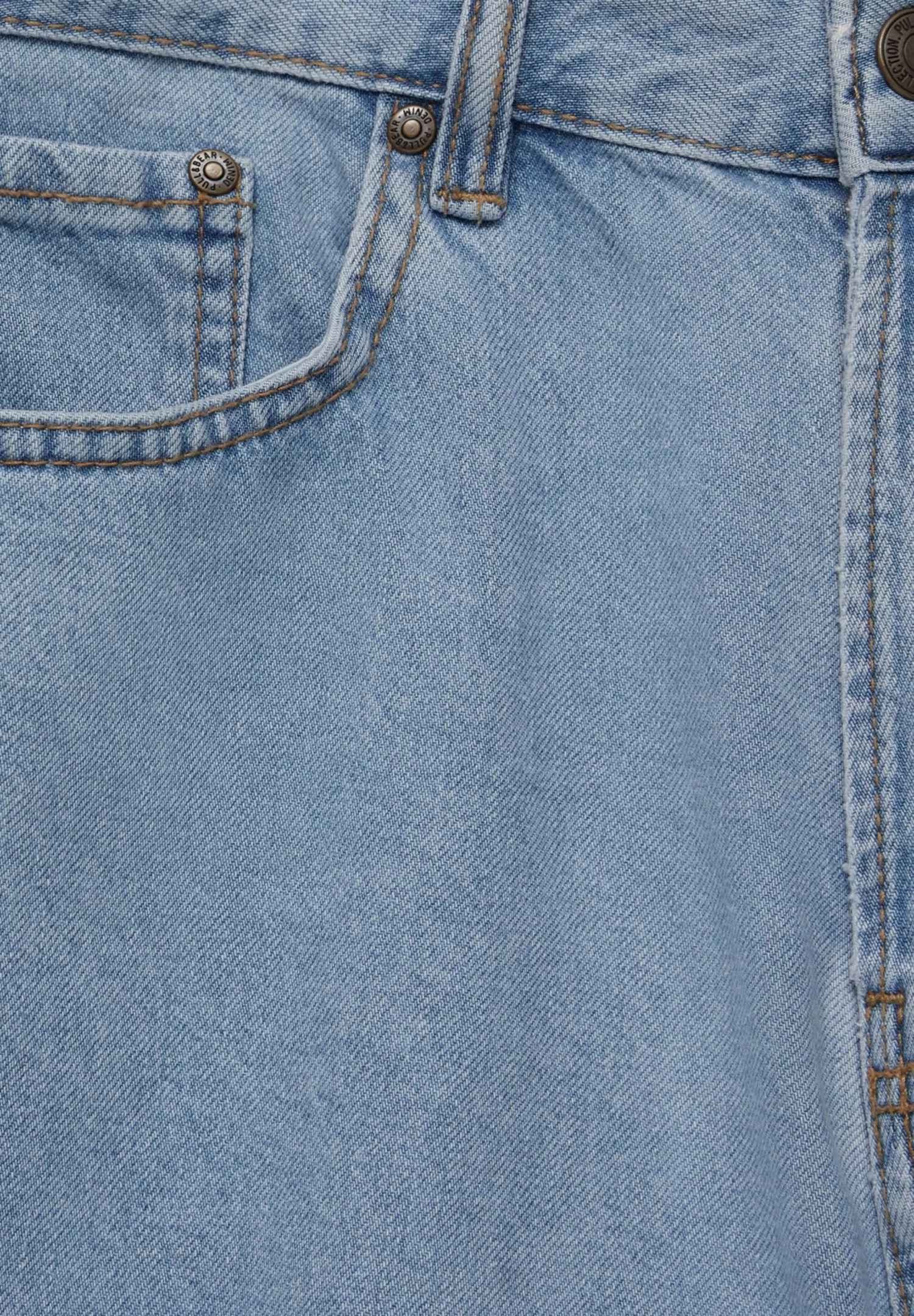 PULL & BEAR Bermuda - Jeansshort - Stone Blue Denim 7 PULL & BEAR Bermuda - Jeansshort - Stone Blue Denim - Afbeelding 7