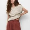 PULL & BEAR Basic Bermuda - Shorts - Copper