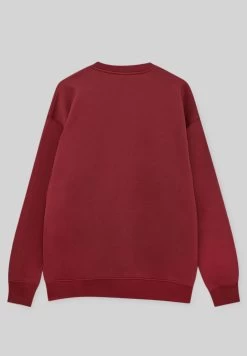 PULL & BEAR Varsity - Sweater - Dark Red -PULL BEAR Winkel 69ca6a405e294e70a2df3f6c4d954ee8