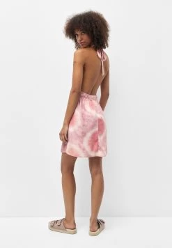 PULL & BEAR Short Tie Dye Halter- Jurk - Pink 9 PULL & BEAR Short Tie Dye Halter- Jurk - Pink -PULL BEAR Winkel 69e01c8348be436fb998dc2911c687a9